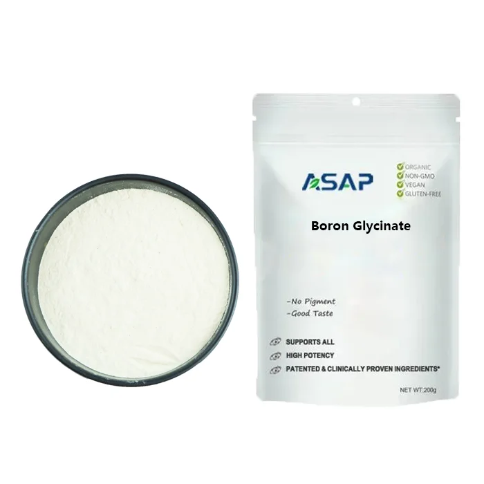 Food Additives Boron Glycinate 5% cas 77356-05-9 Amino Acid Boron Glycinate Powder