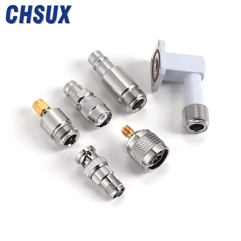 2 отверстия фланцевое крепление разъем BMA гнездовой адаптер SMA радиочастотный