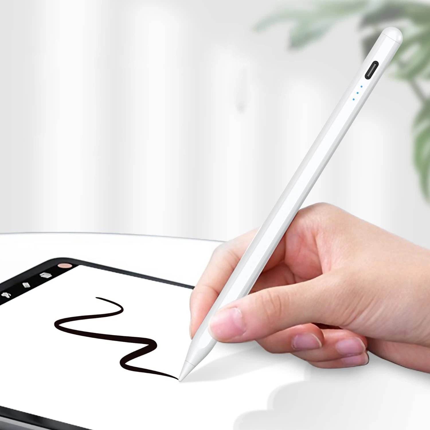 Genuine Palm Rejection Stylus Pen For Apple Wireless Rechargeable for Ipad