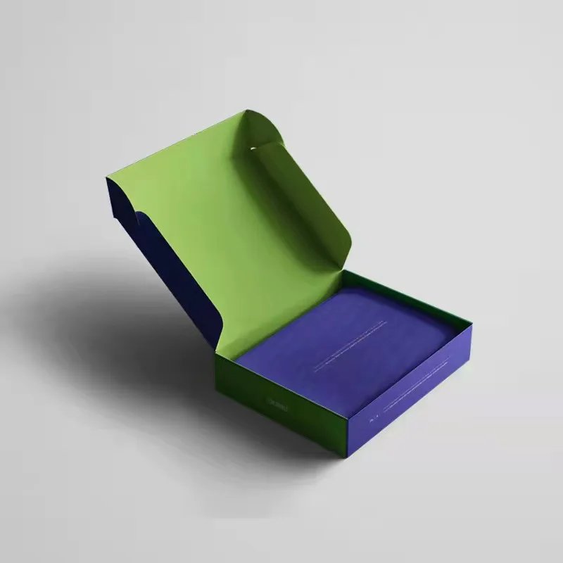 Custom Logo Foldable Corrugated Mailer Box For Cloth Packing Shipping Boxes For Shoes