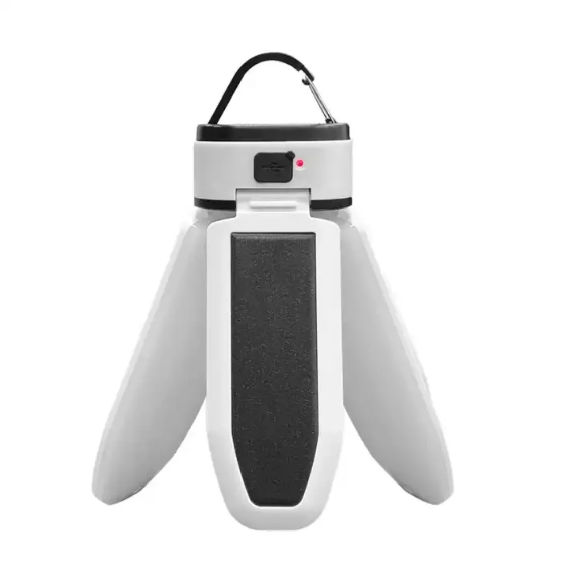 Folding Solar LED Camping Lantern Collapsible Light USB Rechargeable Phone Charger Portable Outdoor Waterproof Hanging Tent Lamp