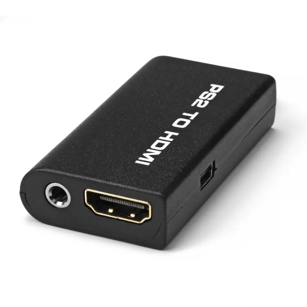 
Hot Selling New Arrival PS2 Video Converter AV Adapter 3.5mm Audio Output 
