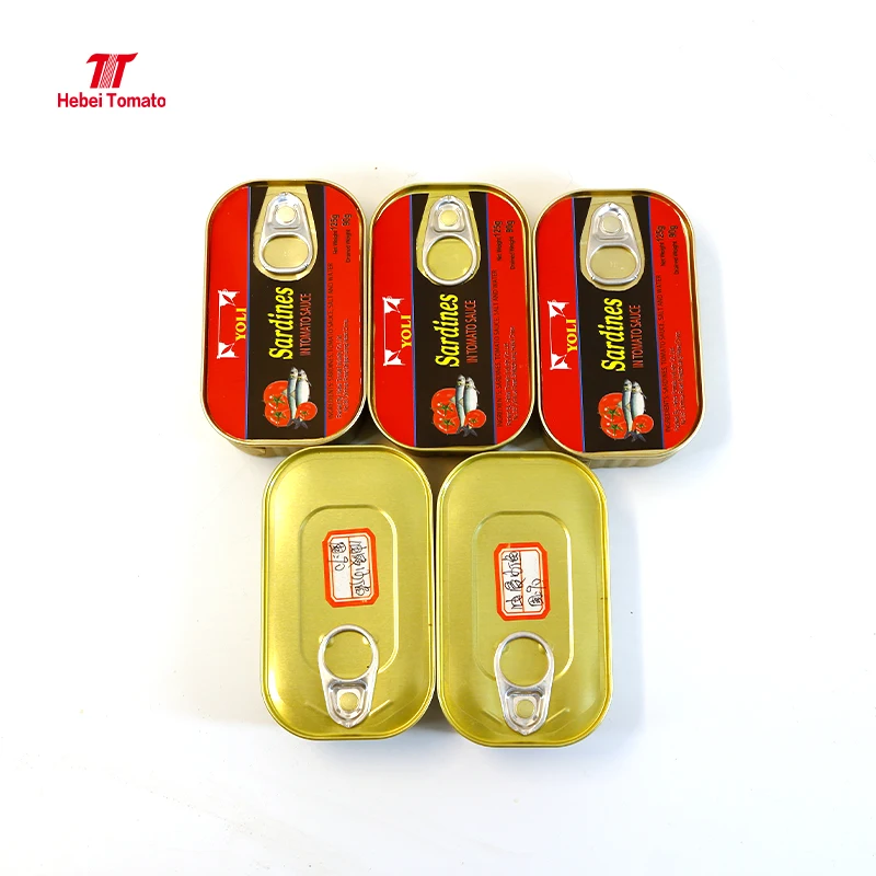 TMT tin cans food canning fish halal canned fish 425g