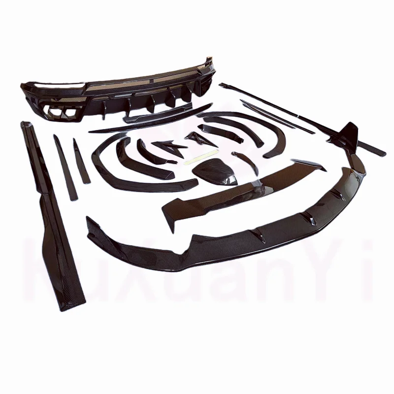 MSY style body kit is used for Lambor URUS carbon fiber front bar edge side skirt rear diffuser rear spoiler body decoration