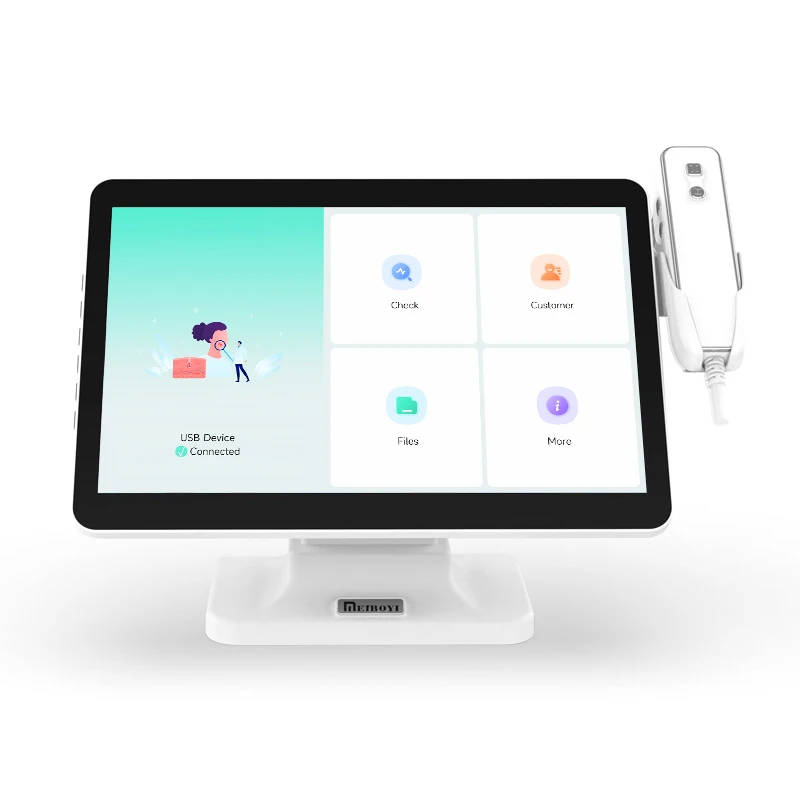 Meiboyi аппарат для анализа кожи с интеллектуальной системой управления клиентами/ОЗУ 128 г/сенсорный сканер головы красоты дома