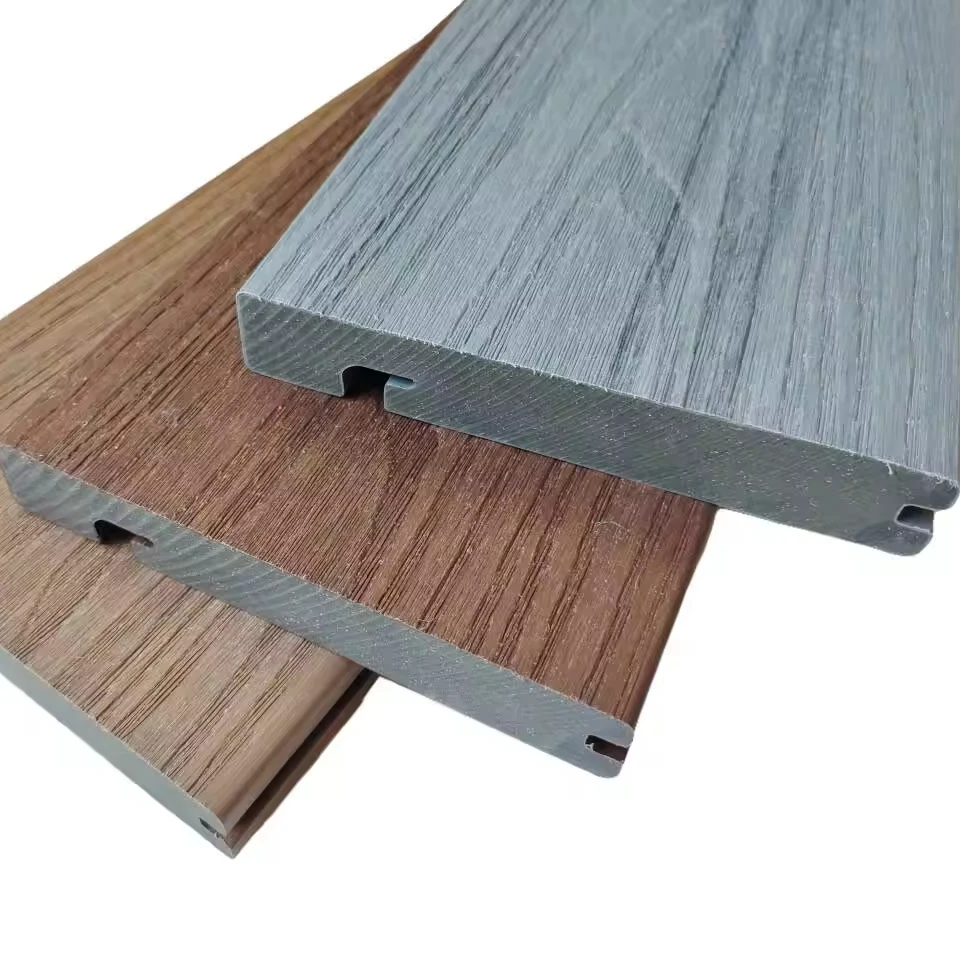 Popular WPC Edge Board Australia  Solid Terrace Fascia Board for Projects   Outdoor Decking Wood Cover