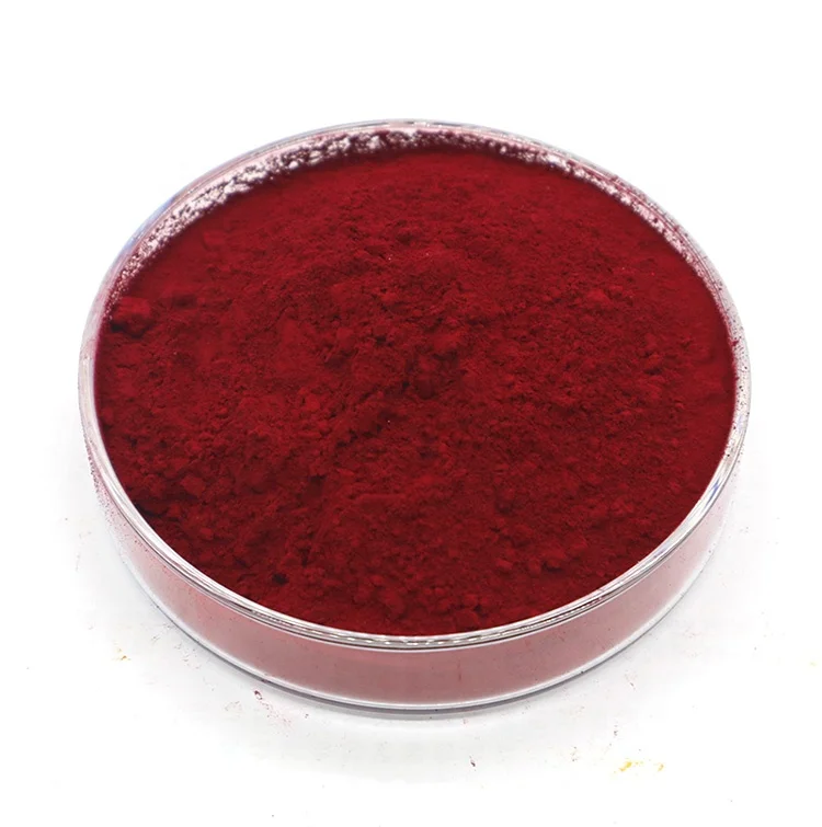 Red pigment powder coloring pigment for coloring rubber tiles