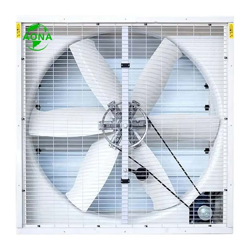 Galvanized Poultry Farm Ventilation Cooling Push-pull Type Exhaust Fan Farm Wall Mount Greenhouse Farm Fan