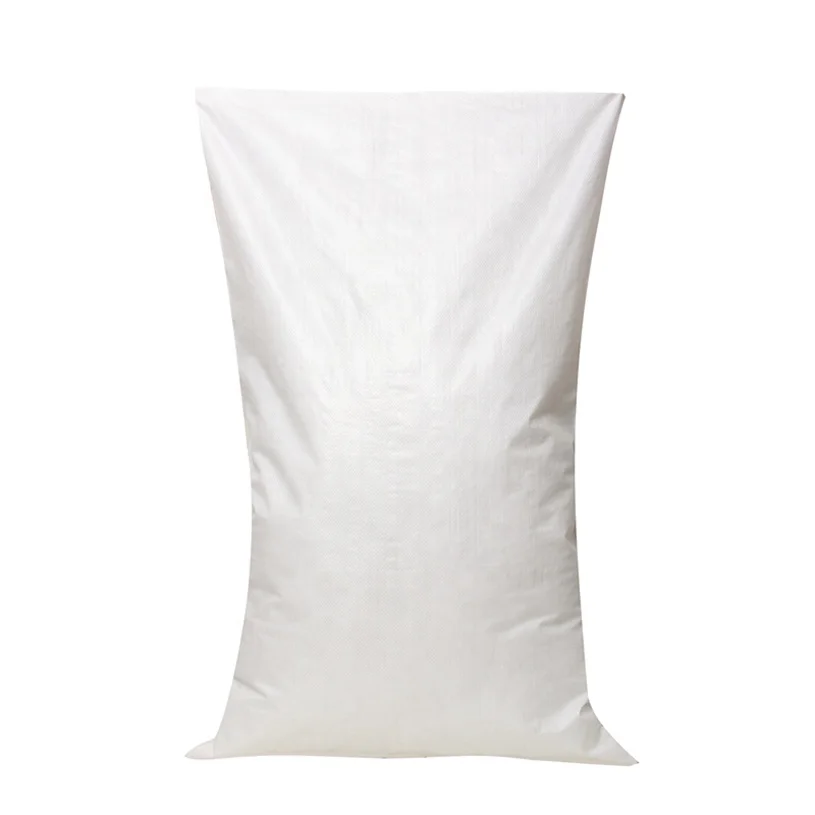 white woven sack 25kg empty costales de rafia pp 50kg grain storage bag