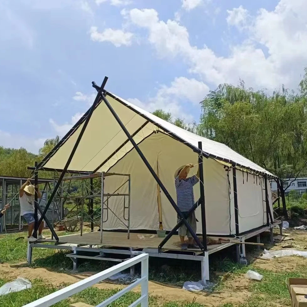 Outdoor Hotel Lodge New Style Safari Tent For  Outdoor Hotel Resort