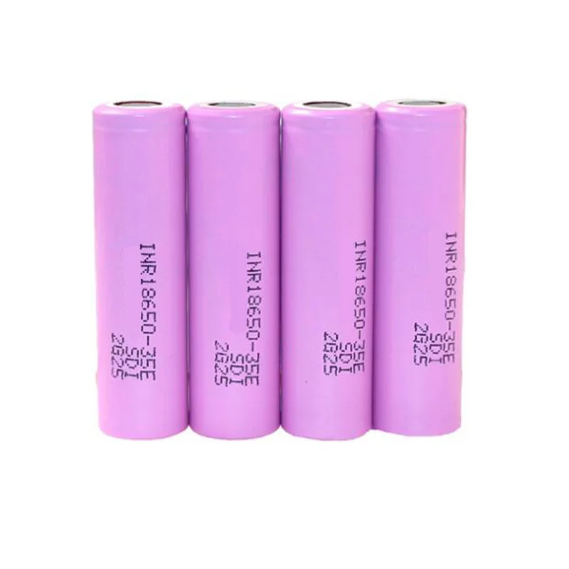 For INR18650 35E 3500mah Rechargeable Lithium Battery 18650 for car battery