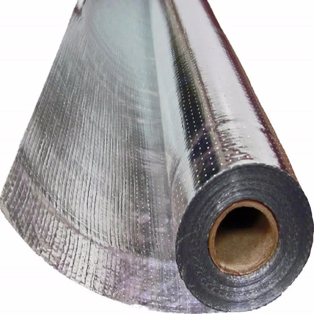 high reflective heat insulation sheet aluminum foil woven fabric reflective foil roof sarking
