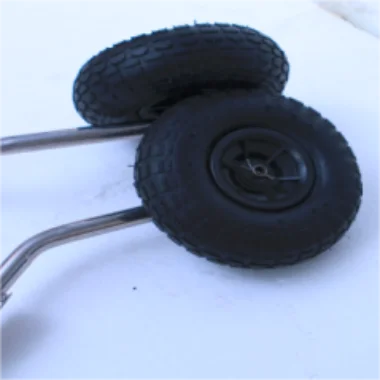 Water Sport Inflatable Boat Launch Wheels Small Boat