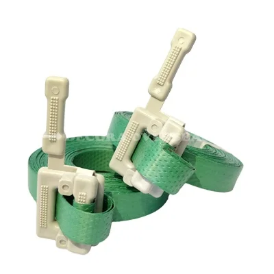 India Factory Export Quality PP Strapping Band Buckle Pre-Cut Plastic Manual Strapping 500 Pcs per Carton Cheap Price Packing