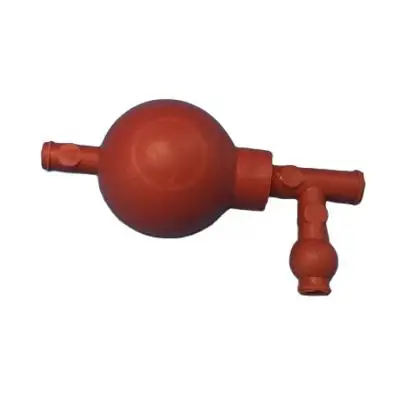 Wholesale Laboratory Rubber Pipette Filler Bulb With 3 Suction Valves