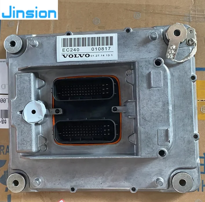 JINSION Construction Part Controller for Volvo EC210B EC240B EC290B Excavator part Engine D7E ECU VOE60100000 60100000