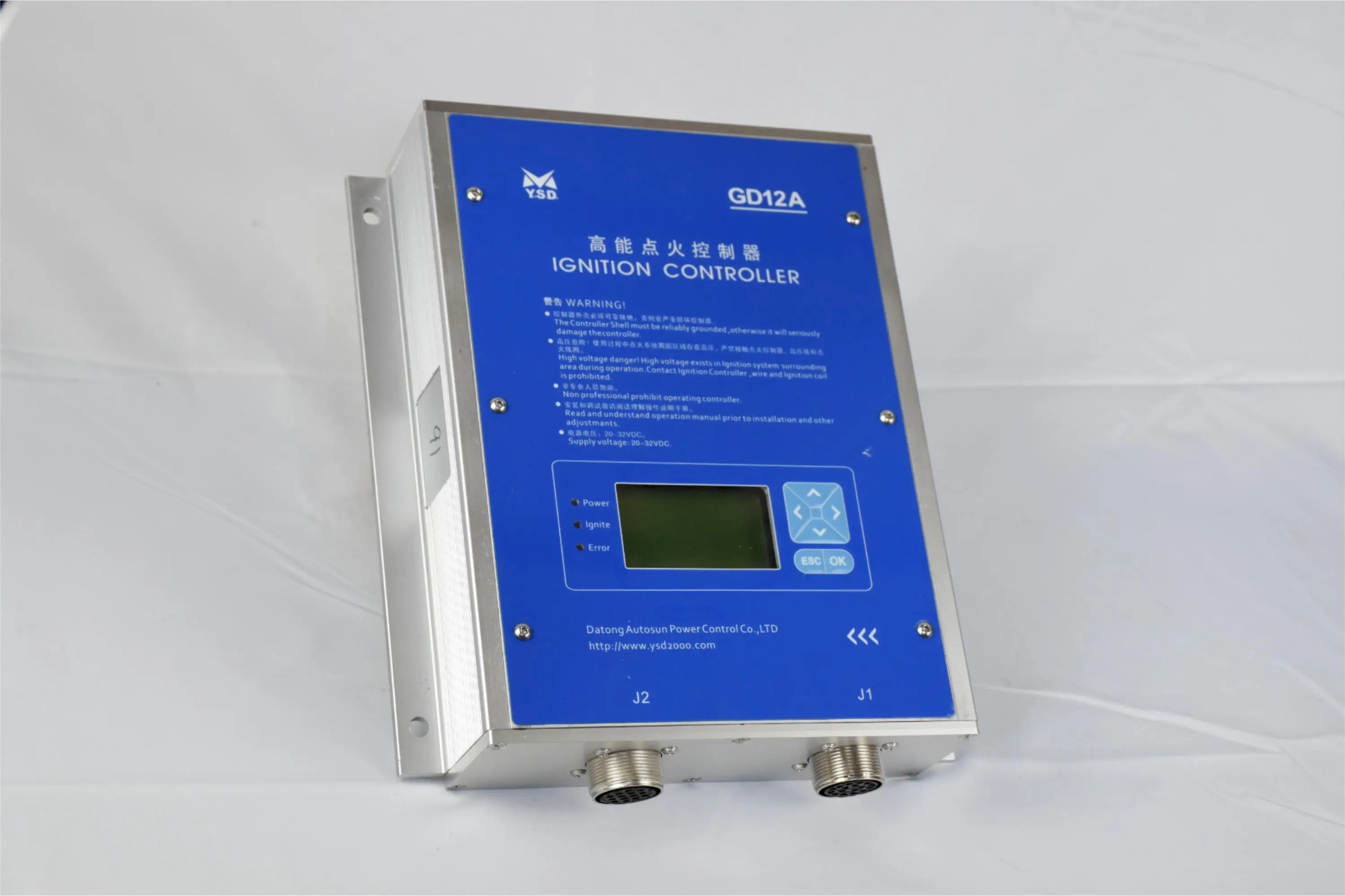 Ignition controller  Motortech MIC3/4 Altronic Heinzmann woodward GD12A Gas Bigas engine generator ignition control system