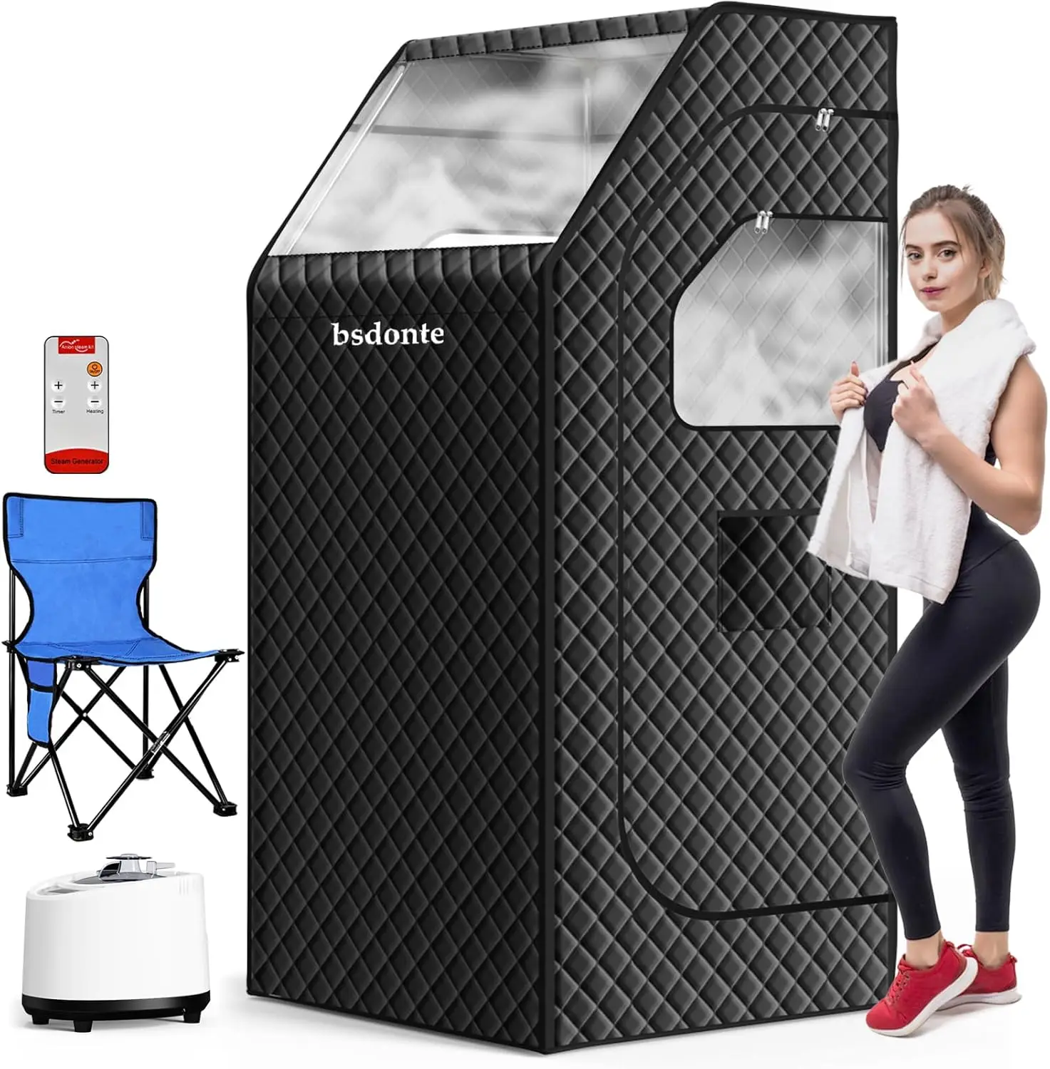Wholesale Home Use Portable Sauna Box Personal Compact Steam Sauna Tent For deotx Body Recovery