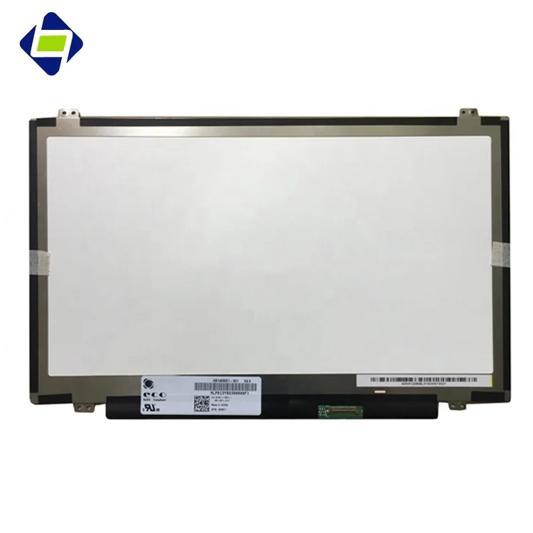 New BOE laptop part HB140WX1-601 262K 48% NTSC  lcd display 14 display 1366x768 30 pin 14 inch lcd screen