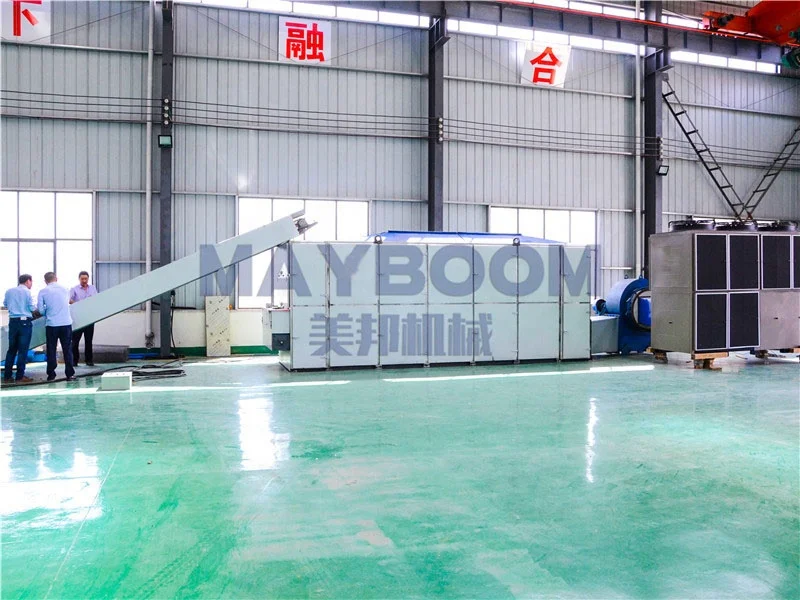 Industry hot air cardamom conveyor dryer cardamom drying machine