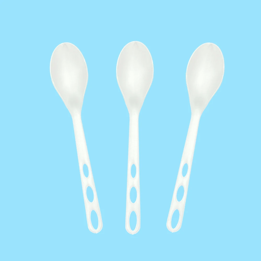 custom colors heavy 145mm knife greenday set and biodegradable fork aperitiv cpla biodegradable disposable pla spoon plastic pa