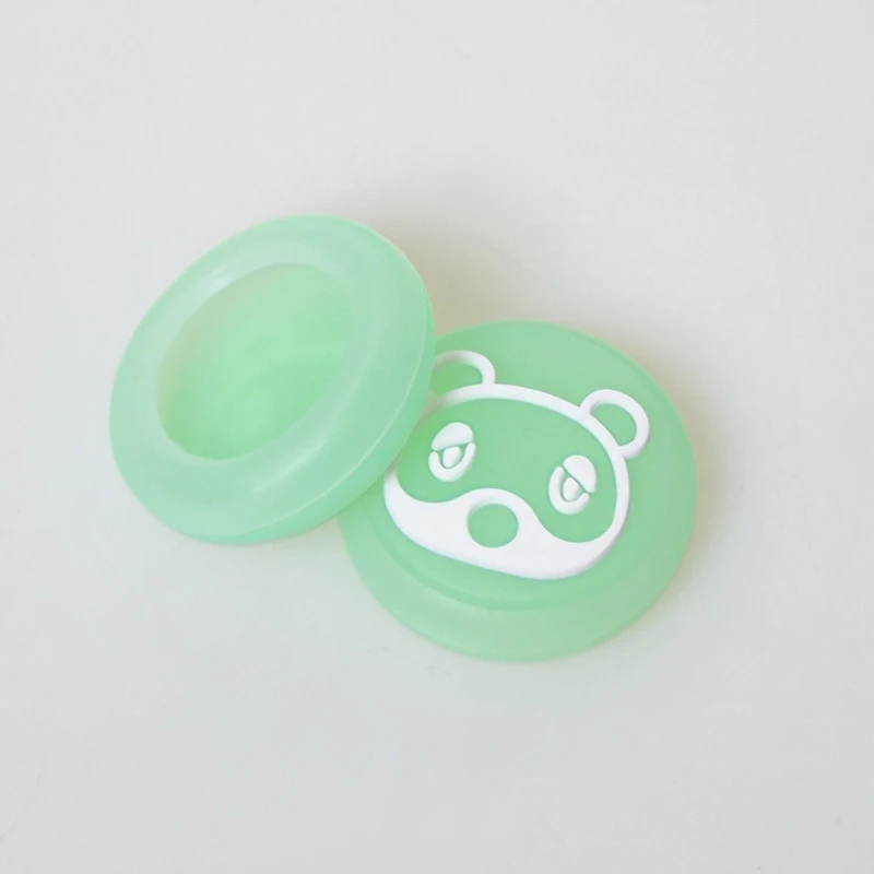 Cute Bear Design Controller Thumb Grips Game Accessories For Nintendo Switch Joycon Thumbstick Cover