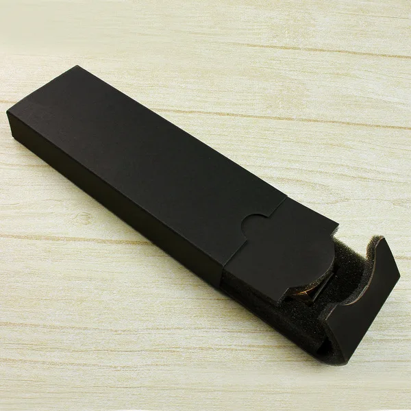YAZOLE M MY-01 OEM на заказ ваш Логотип Ремешок/ремешок/коробка/чехол Роскошные Складные черные подарочные коробки для часов Золотой Серебряный штамп