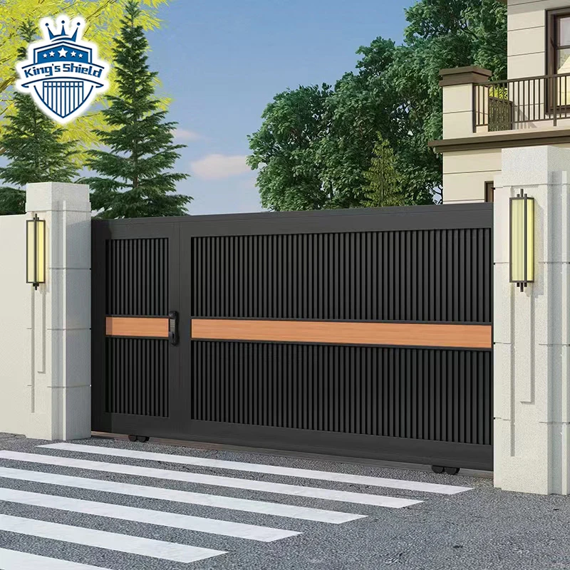 Современный дизайн садовой основной двери, дизайн домов, картины, раздвижные алюминиевые ворота