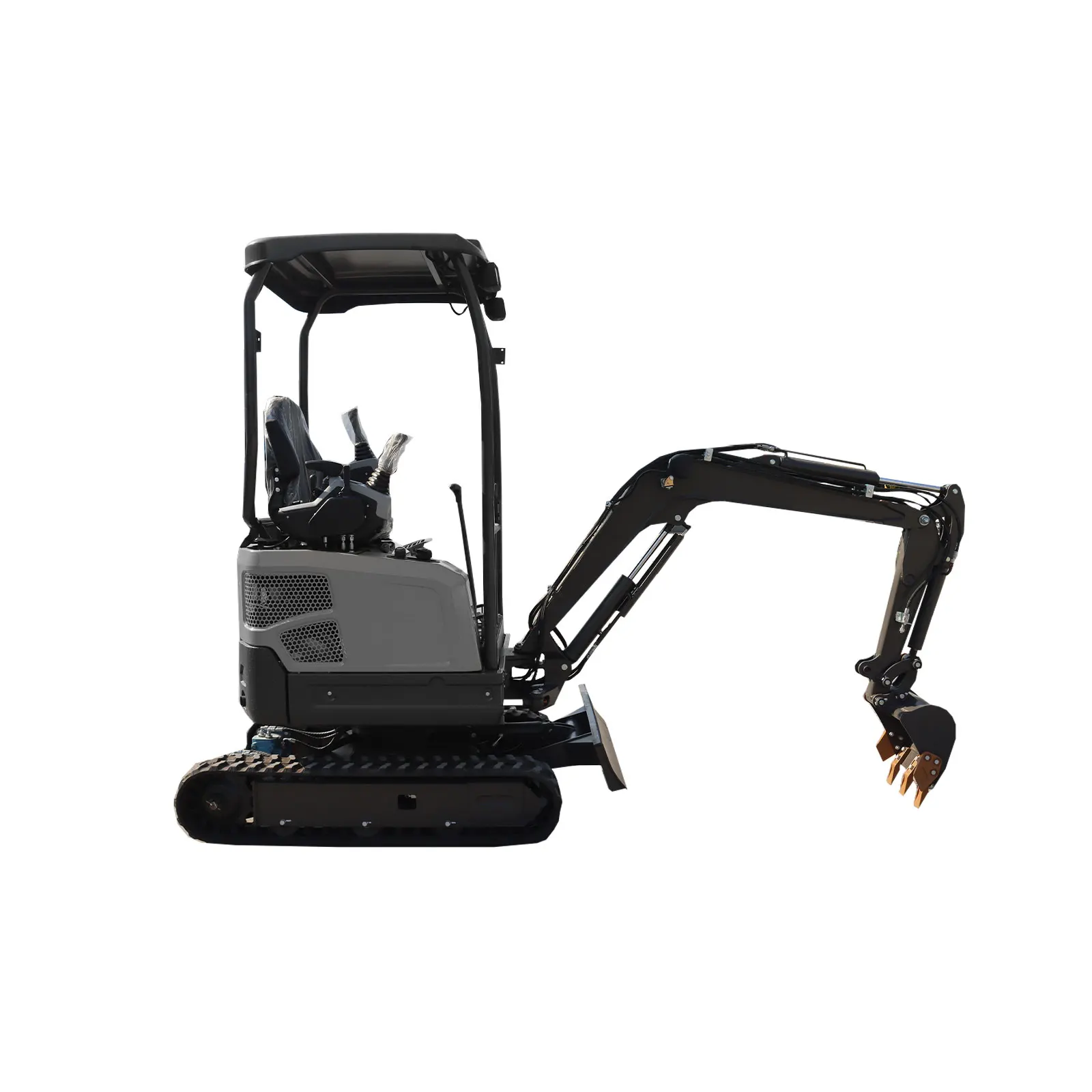 Kubota engine excavator joystick small machinery equipment 1.5 tons