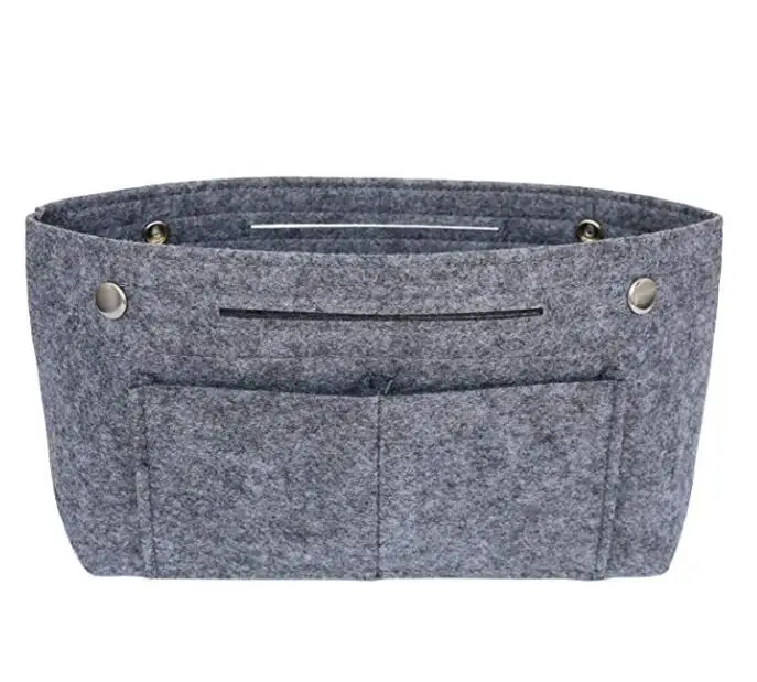 QS фирменная вставка дорожный кошелек сумка для макияжа фетровая косметичка органайзер женщин