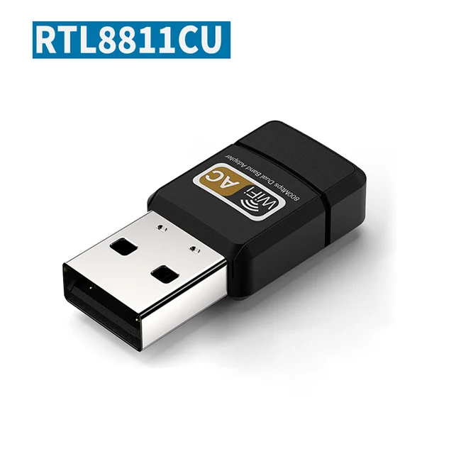 Realtek 8811 600M USB беспроводной Wi-Fi адаптер 2 4 ГГц 5 двухдиапазонный ключ-драйвер беспроводная сетевая карта AC600