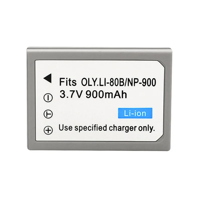 Li Ion Rechargeable Battery Pack for Digital Camera Video Camcorder Compatible with Olympus LI 80B