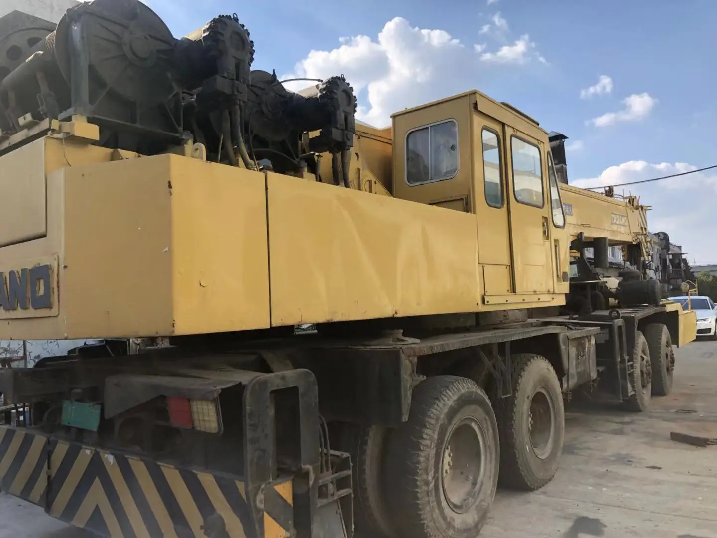 Б/у Автокран tadano tg500e 50t