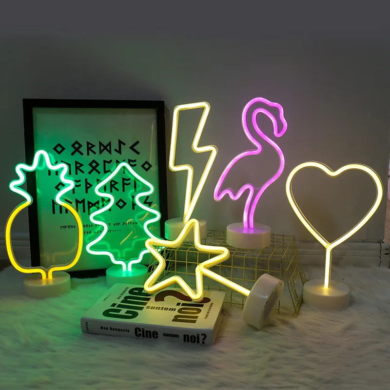  Гибкая неоновая Светодиодная лента для украшения на заказ гибкая вывеска RGB «сделай сам» свадьбы Дня Святого Валентина сада
