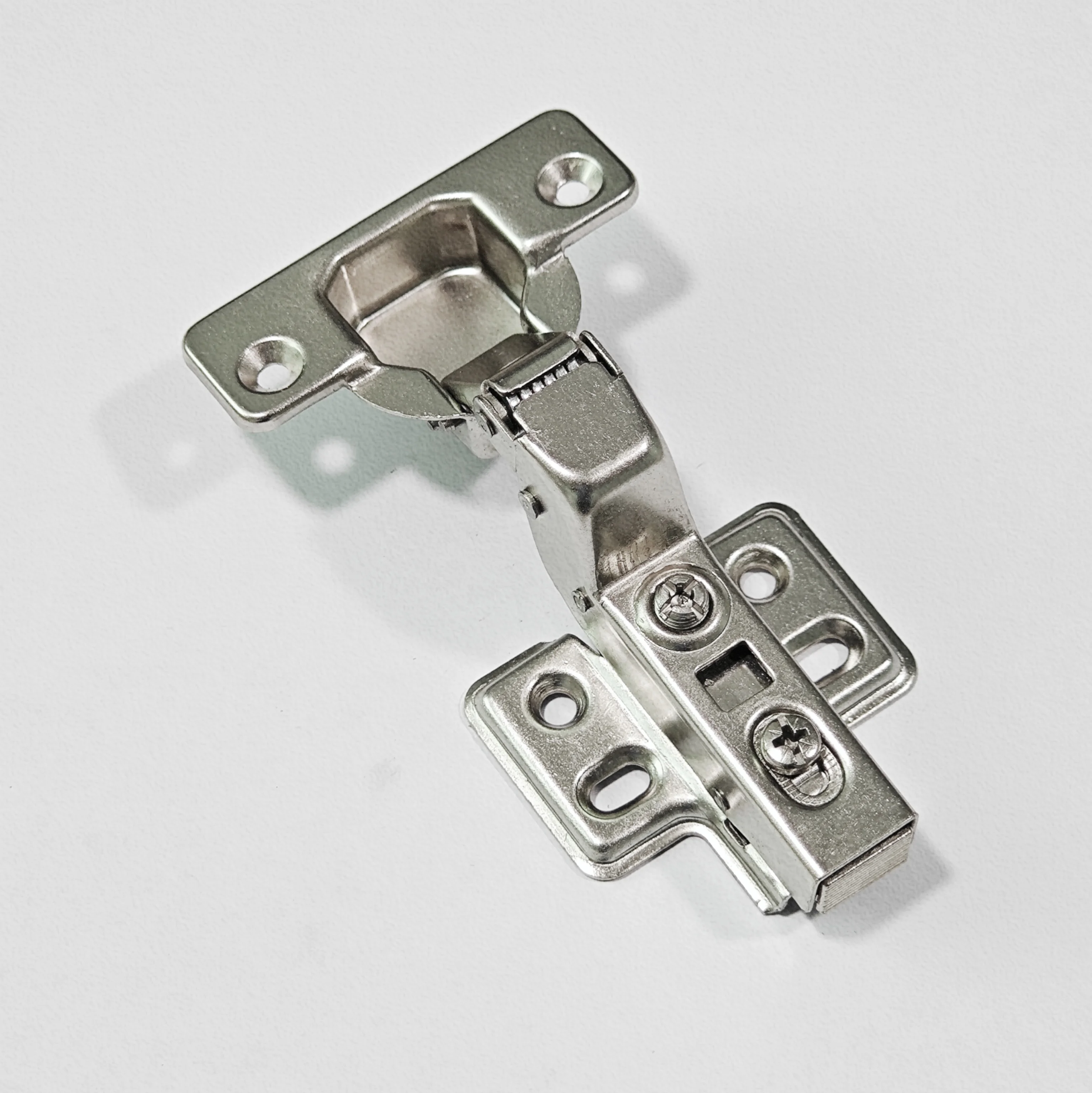 LOGO OEM Hydraulic Alloy Plate Tail Hinges Concealed Soft-close Hinge Cold Rolled Steel Hinges Jieyang Manufacturer