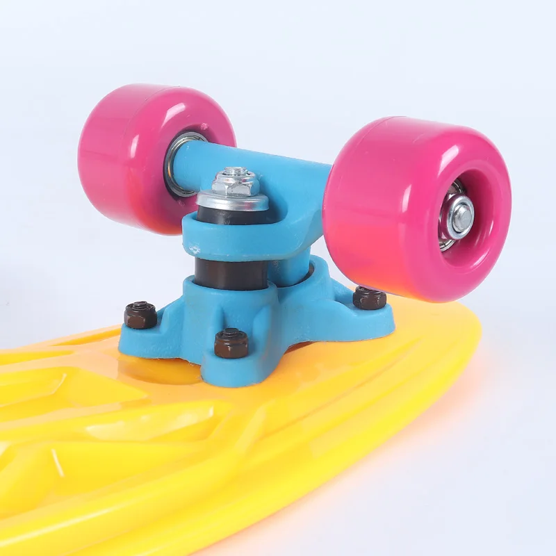 Custom Cruiser Plastic Fish Skateboard 22 Inch Skate Board