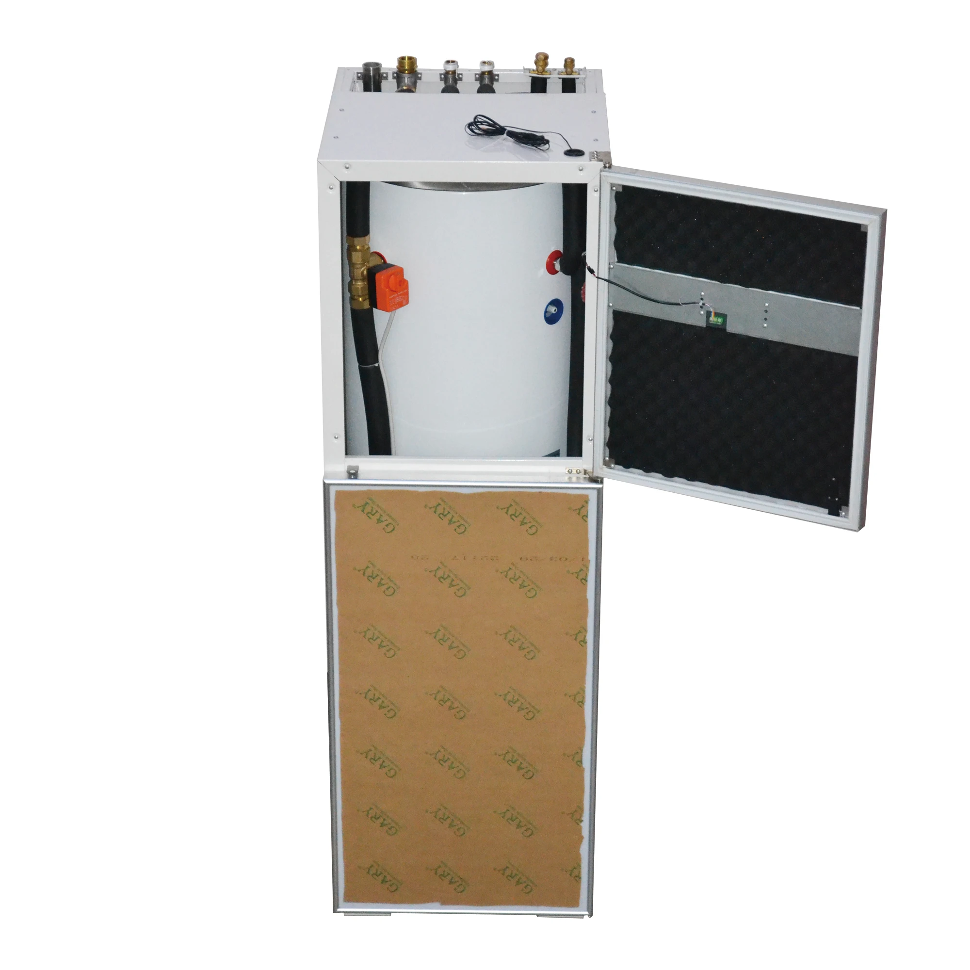 Suntree R290 Warmepumpe New Energy Inverter EVI Split Air to Water Heating Pump with 180L Boiler Water Heaters for Winter Home