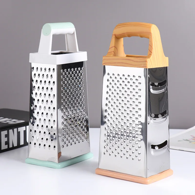 4-сторонняя терка для овощей измельчитель из нержавеющей стали резак сыра разных размеров кухонная утварь