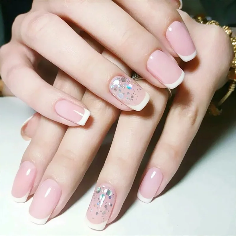 French Rose Gold Striping Tape Nail Design Stripe Lines Geometry 3d French  Nail Stickers Decal Sticker