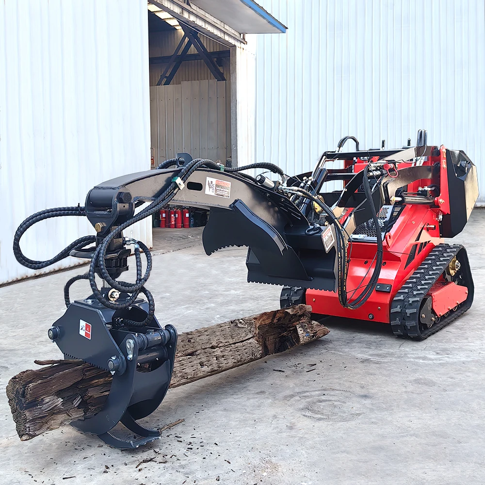 Mini Skid Steer wheel Loader diesel loaders Attachments Epa Engine Manufacturer Fast Delivery