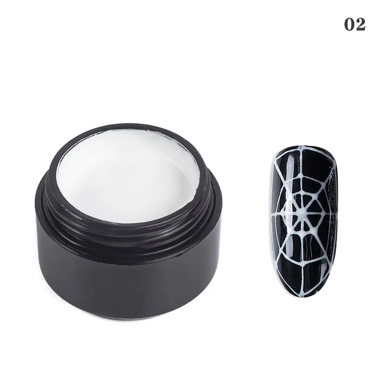 Hot selling 6 colors nail art paint DIY design wire liner drawing gel nail polish set kit colors uv gel gel nail polish