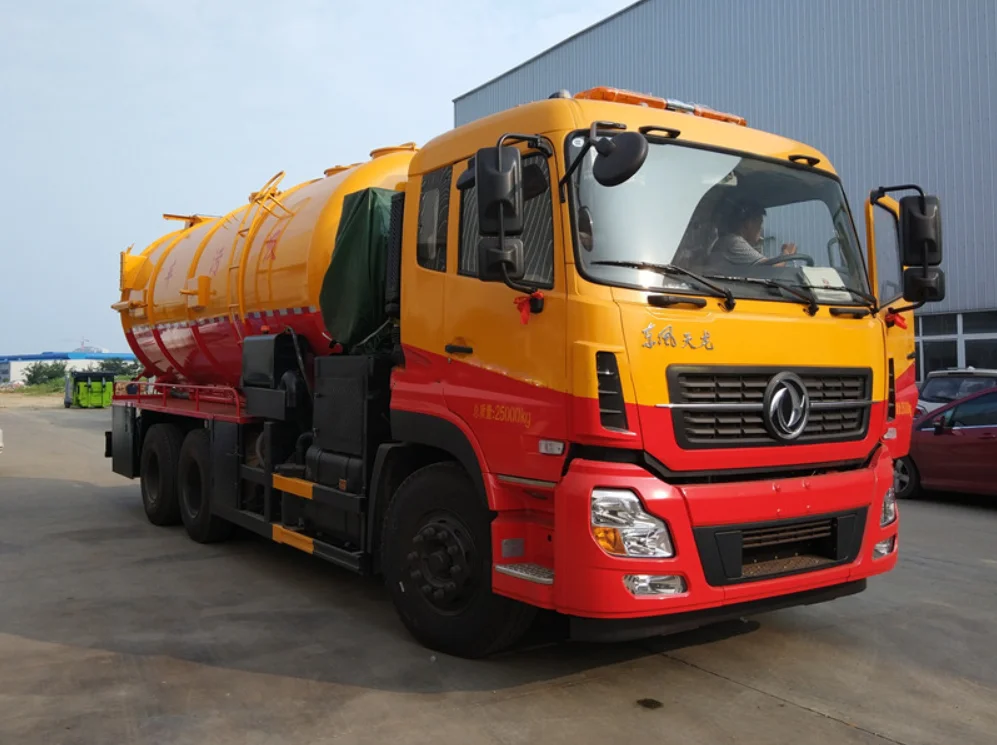 6x4 20cbm  Dongfeng sewage trucks for sale