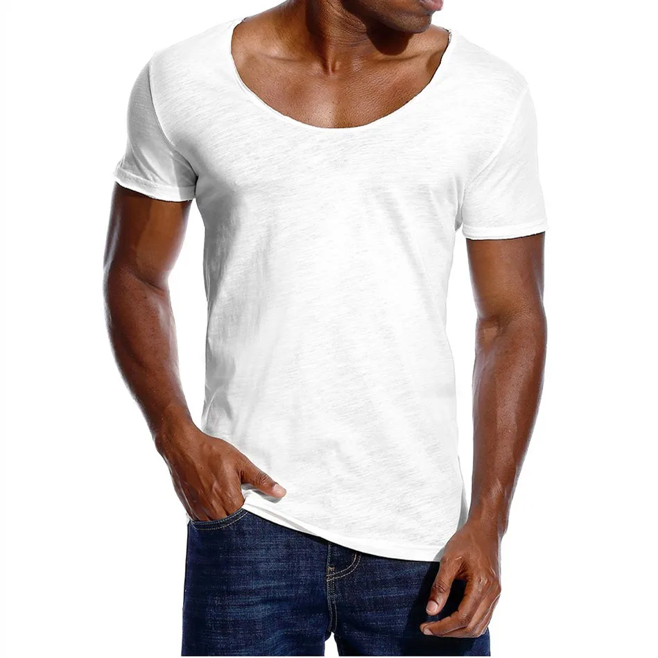 China thin fabric wholesale round neck t shirt bulk t shirts 100% cotton street t-shirt