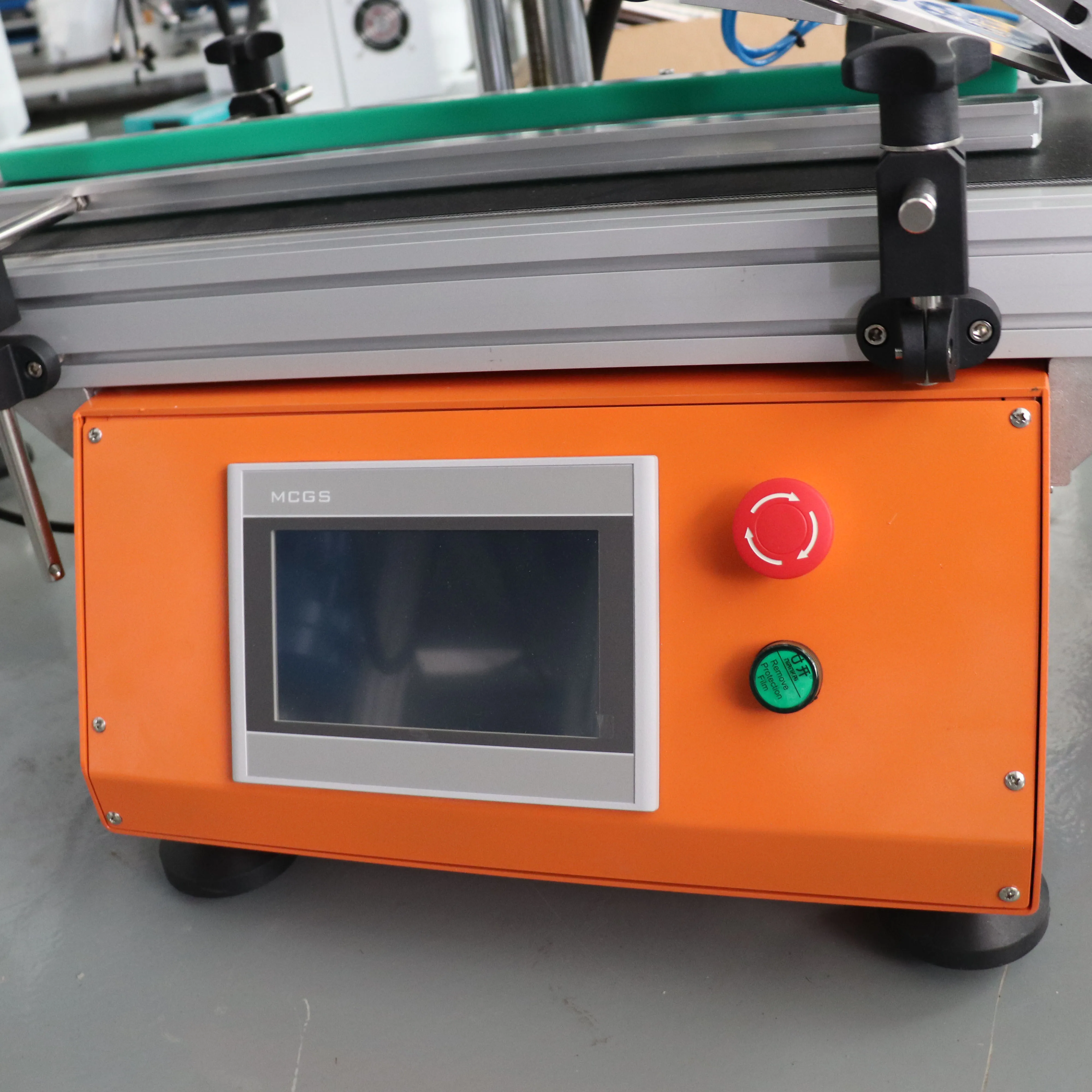 Semi Automatic Pneumatic Desktop Small Essential Oil Round Flat Square Bottle Glass Jar Sticker Double Sides Labeling Machine