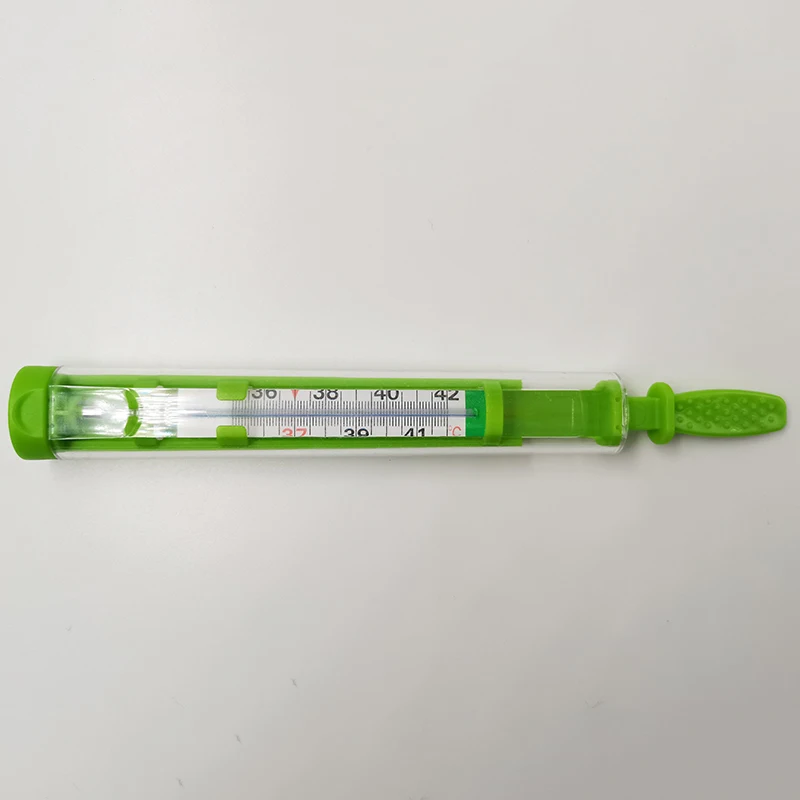 Medical metallic glass liquid thermometer mercury-free factory price gallium mercury-free thermometer