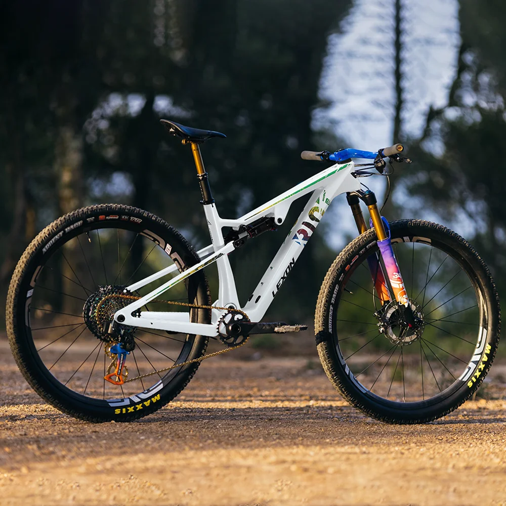 Карбоновая рама для горного велосипеда LEXON t1000 с полной подвеской 29er Boost 120 мм AM DH XC