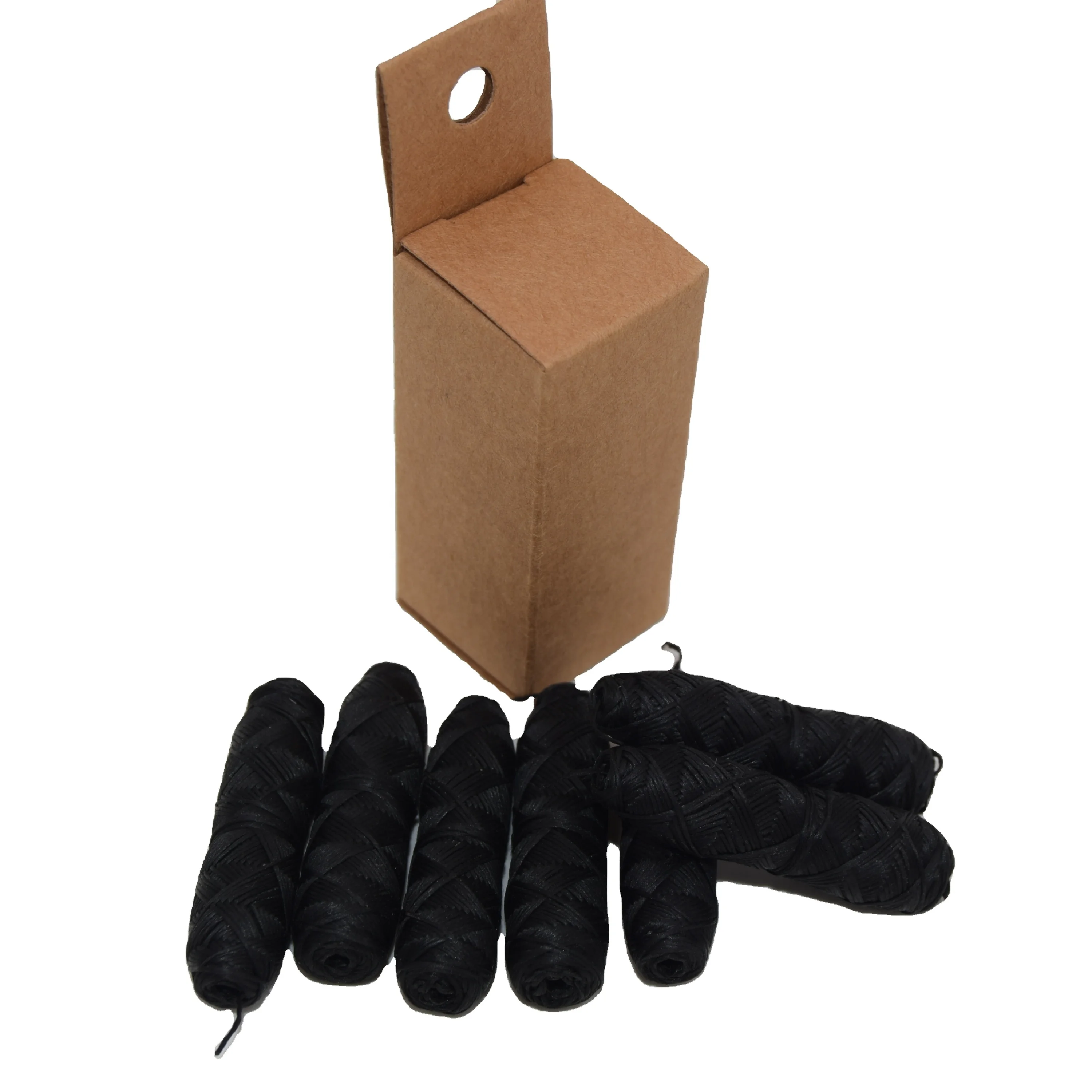 100% Bio-degradable Natural Core Fiber Dental Floss Spool Organic Silk Floss Oral without Waste glass bottle pack
