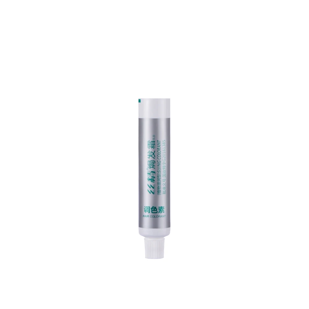 OEM Aluminum Plastic Foldable Medicine Tube Container Hair Dye Pet Serum Hand Cream Tube Metal Tube