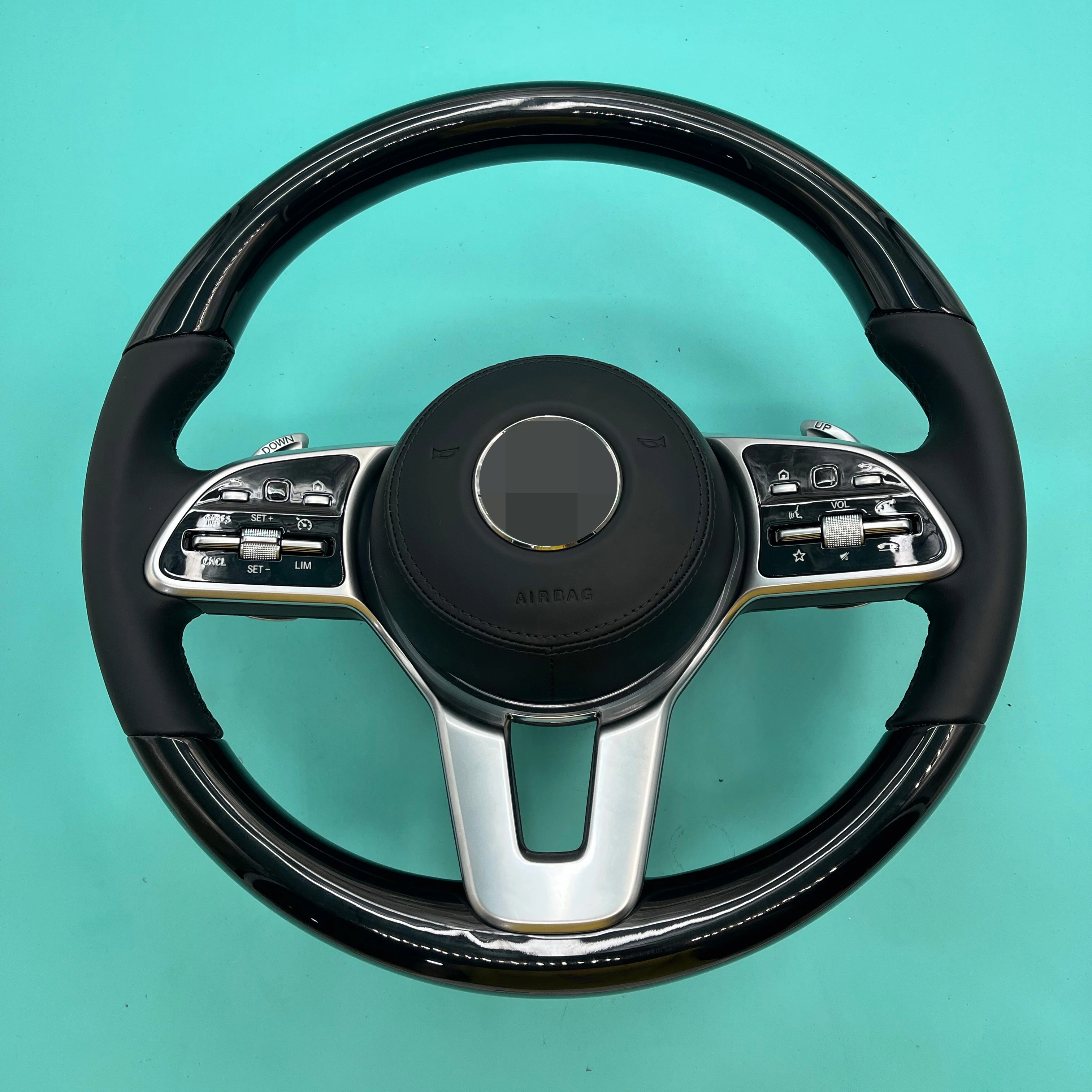 Suitable for Mercedes-Benz W205C63 W213 E63 GLCW463 AMG 809 carbon fiber steering wheel, other customizable