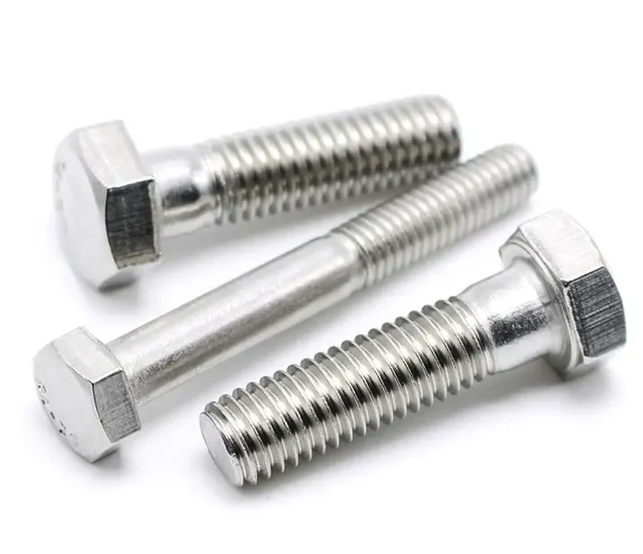 Hexagon Head Bolt Cap Screw Nuts and Hex BoltsCarbon Steel Galvanized Gr4.8 Fasteners DIN933 DIN 931 DIN 601